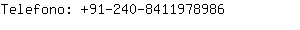 Telefono: 91-240-841197....