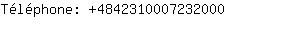 Tlphone: 484231000723....