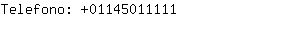 Telefono: 0114501....