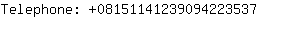 Telephone: 0815114123909422....
