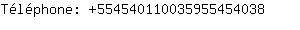 Tlphone: 55454011003595545....