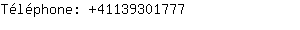 Téléphone: 4113930....