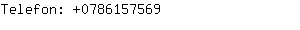 Telefon: 078615....