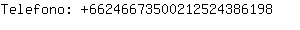 Telefono: 6624667350021252438....