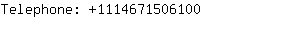 Telephone: 111467150....