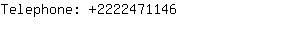 Telephone: 222247....