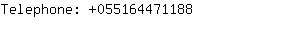 Telephone: 05516447....
