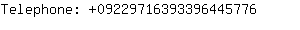 Telephone: 0922971639339644....