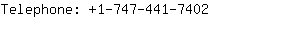 Telephone: 1-747-441-....
