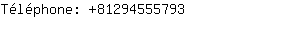 Tlphone: 8129455....