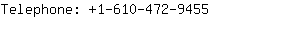 Telephone: 1-610-472-....
