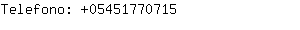 Telefono: 0545177....