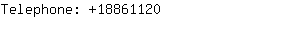 Telephone: 1886....