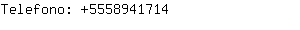Telefono: 555894....