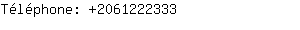 Téléphone: 206122....