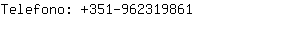 Telefono: 351-96231....