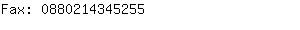 Fax: 088021434....