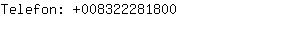 Telefon: 00832228....