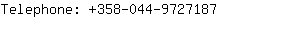 Telephone: 358-044-972....