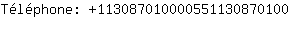 Tlphone: 11308701000055113087....