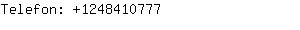 Telefon: 124841....