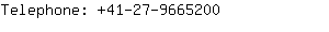 Telephone: 41-27-966....