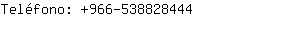 Teléfono: 966-53882....
