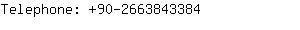 Telephone: 90-266384....