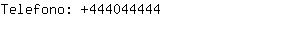 Telefono: 44404....