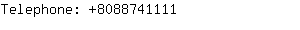 Telephone: 808874....