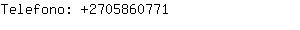 Telefono: 270586....