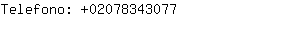 Telefono: 0207834....