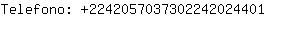 Telefono: 224205703730224202....