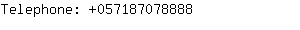 Telephone: 05718707....
