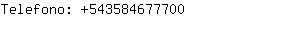 Telefono: 54358467....