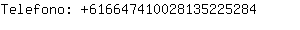 Telefono: 61664741002813522....