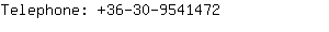 Telephone: 36-30-954....