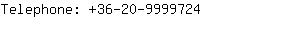 Telephone: 36-20-999....