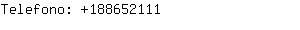 Telefono: 18865....