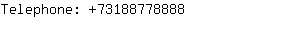 Telephone: 7318877....