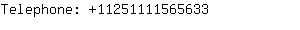 Telephone: 1125111156....