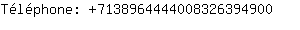 Tlphone: 713896444400832639....