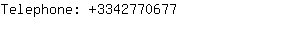 Telephone: 334277....