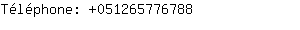 Tlphone: 05126577....