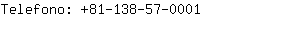 Telefono: 81-138-57-....