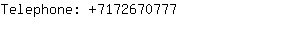 Telephone: 717267....