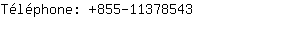 Téléphone: 855-1137....