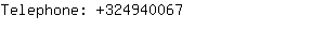 Telephone: 32494....
