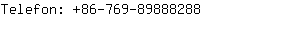 Telefon: 86-769-8988....