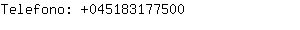 Telefono: 04518317....